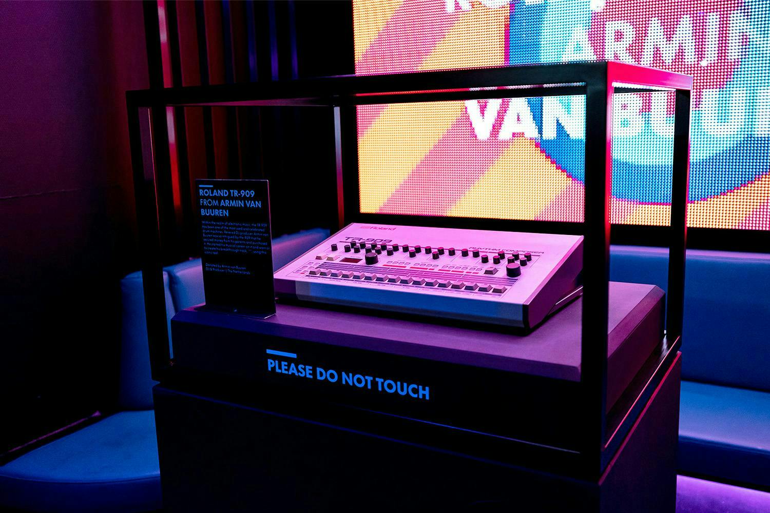 Exhibition about electronic music history